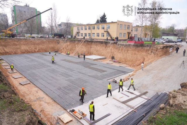 Локації обрано не випадково: у найбільш обстрілюваних районах Запоріжжя зводять підземні дитсадки