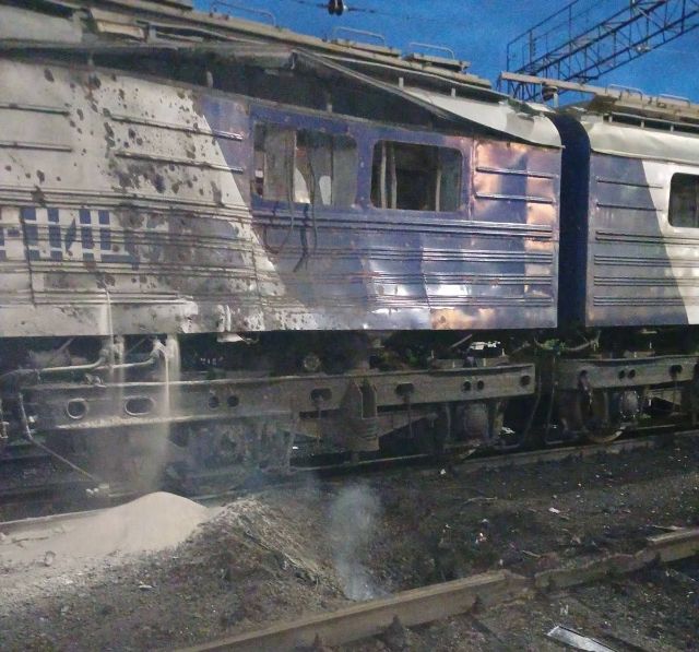 Загинув помічник машиніста: у Запоріжжі росіяни атакували залізницю