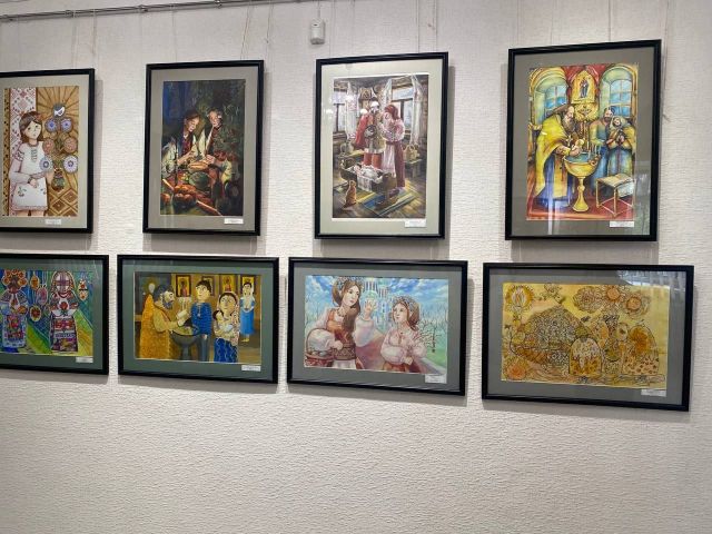 Проживали українські традиції: картини юних запоріжців вражають ідеями та технікою виконання