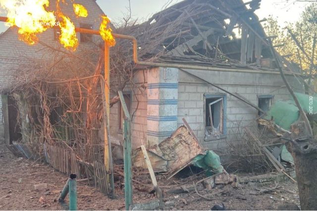 Залишилися без газу: ворог зруйнував у Запорізькому районі частину системи газорозподілу