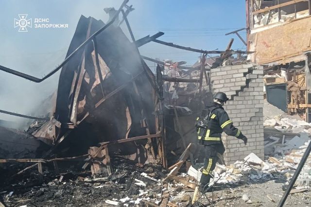 Загинуло подружжя: ворог атакував Вільнянськ безпілотниками