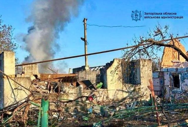 917 ударів за добу: у Запорізькій області росіяни продовжують терор цивільних