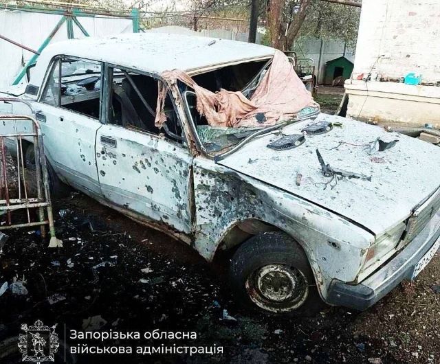 Люди не постраждали: росіяни продовжують тероризувати мешканців Запорізької області