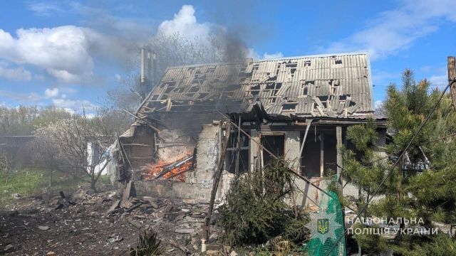 Люди не постраждали: росіяни продовжують знищувати населені пункти Запоріжчини
