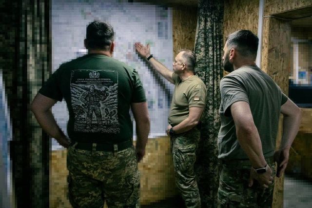 Заслухав доповіді командирів: на Оріхівському напрямку побував Головнокомандувач ЗСУ
