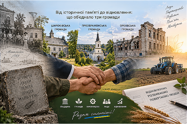 Три громади — одна система дій