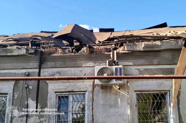 Особистий прийом припиняється: в Запорізькому районі ворог значно пошкодив приміщення сільради