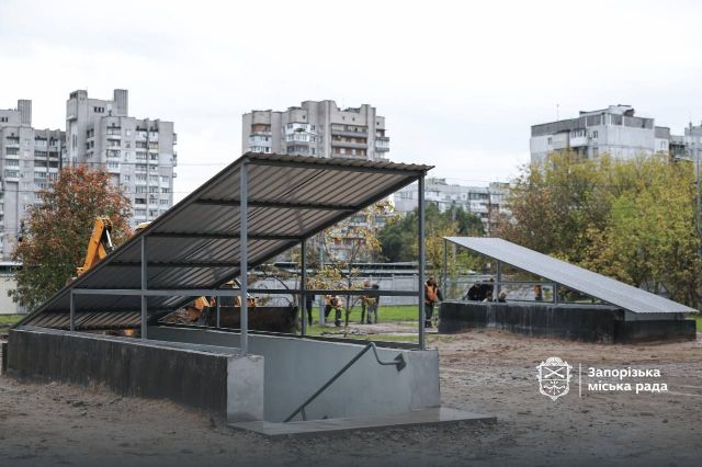 «Люди будуть ходити туди обов’язково»: у Запоріжжі збудували перше укриття серед багатоповерхівок